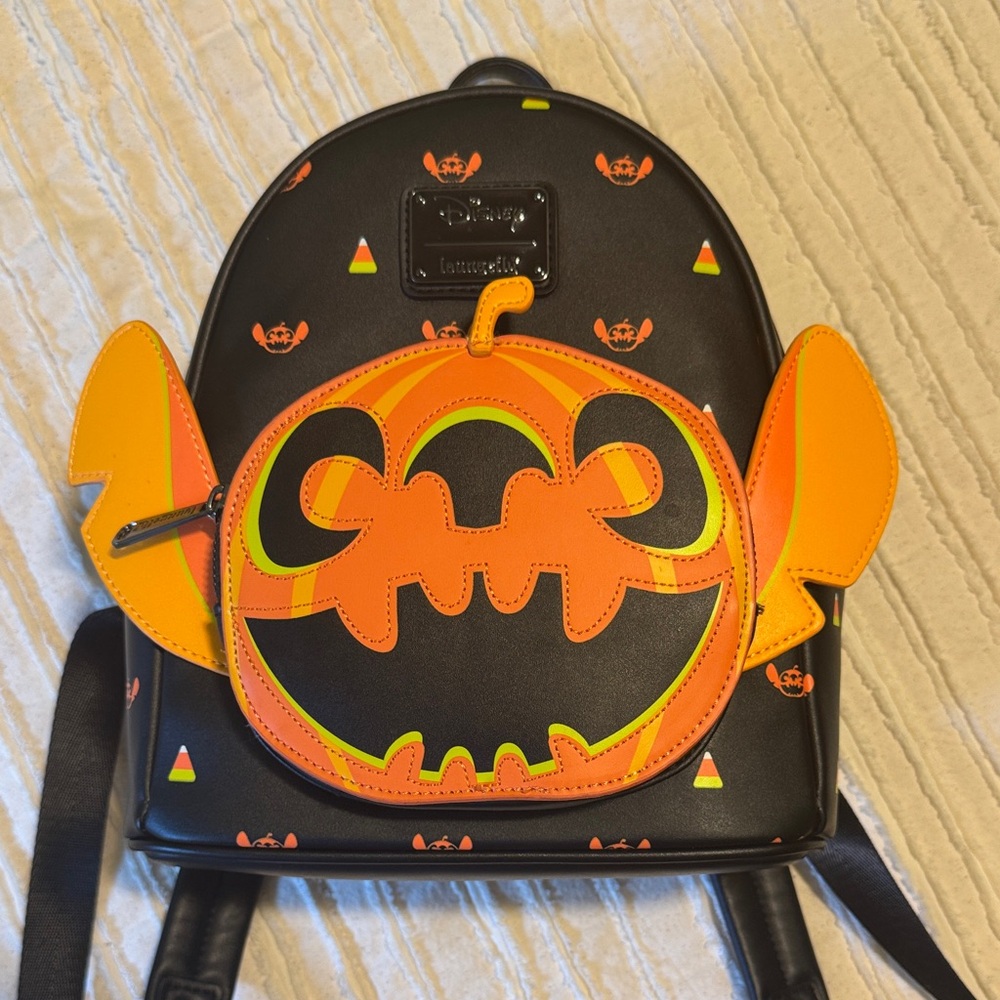 Halloween Stitch Loungefly backpack